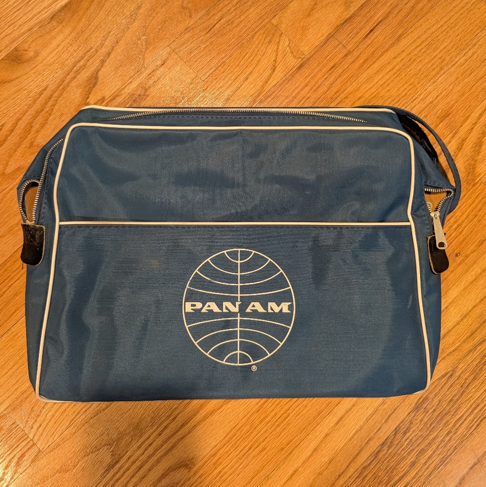 Blue PamAm Travel Bag